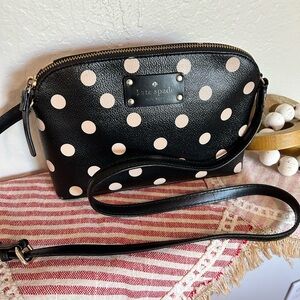 Kate Spade Wellesley Printed Hanna Crossbody polka dot